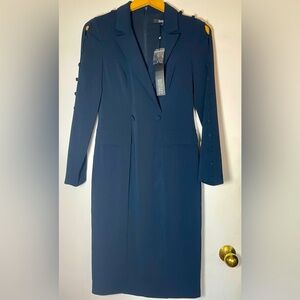 🆕 BADGLEY MISCHKA Navy Blazer-Style Dress, size 2